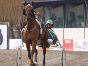 Løbet endte med en 3. plads efter et løb, hvor de andre kuske kørte teknisk på ham.